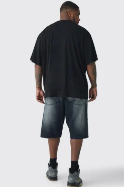 Plus Oversized Rottweiler Graphic T-shirt | BoohooMAN UK