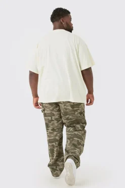 Plus Oversized Skull Car Graphic T-shirt | BoohooMAN UK