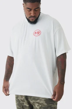 Plus Oversized Steamed Dumplings Graphic T-Shirt | BoohooMAN UK