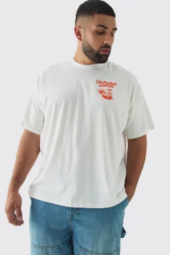 Plus Perfect Match Graphic T-Shirt | BoohooMAN UK