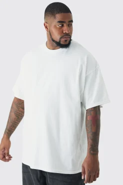 Plus Pink Floyd License Back Print T-shirt In White | BoohooMAN UK