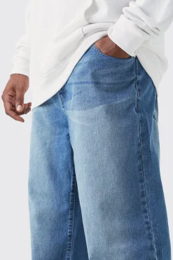 Plus Relaxed Rigid Jean | BoohooMAN UK