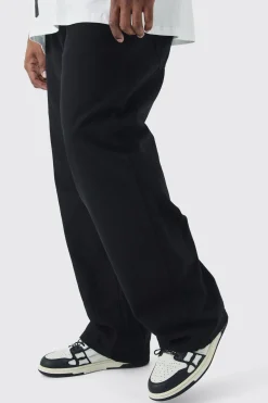 Plus Relaxed Rigid Jean | BoohooMAN UK