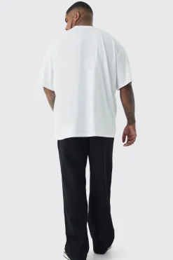 Plus Relaxed Rigid Jean | BoohooMAN UK