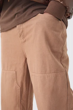 Plus Relaxed Rigid Overdyed Carpenter Jeans | BoohooMAN UK