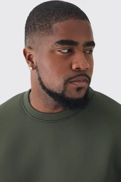 Plus Scuba Oversized T-shirt | BoohooMAN UK