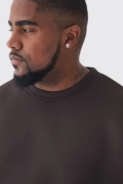 Plus Scuba Oversized T-shirt | BoohooMAN UK