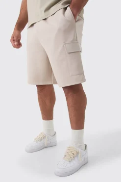 Plus Scuba Relaxed Cargo Shorts | BoohooMAN UK
