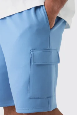 Plus Scuba Relaxed Cargo Shorts | BoohooMAN UK