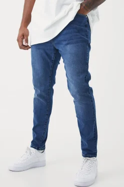 Plus Skinny Stretch Jean | BoohooMAN UK