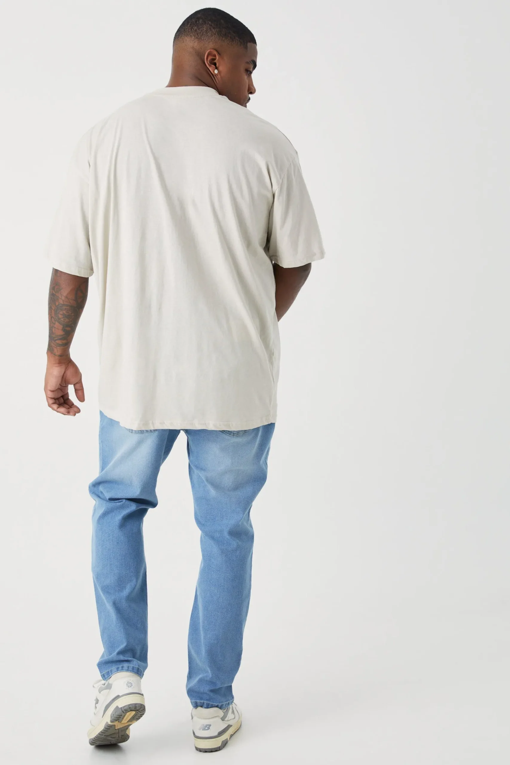 Plus Skinny Stretch Jean | BoohooMAN UK