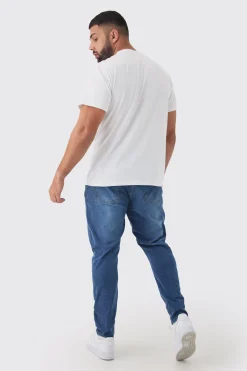 Plus Skinny Stretch Jean | BoohooMAN UK
