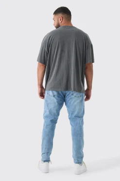 Plus Skinny Stretch Jean | BoohooMAN UK