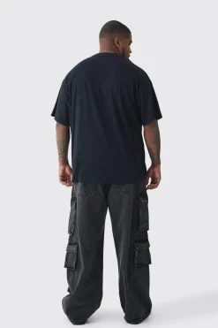 Plus Slayer License T-shirt | BoohooMAN UK
