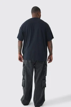 Plus Slayer License T-shirt | BoohooMAN UK