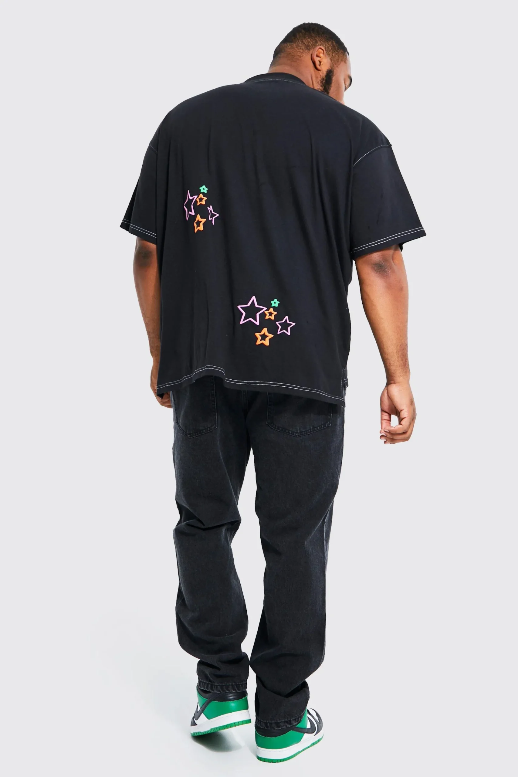 Plus Slim Fit Rigid Denim Jean | BoohooMAN UK