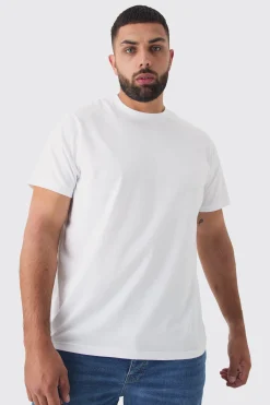 Plus Slim Fit T-shirt | BoohooMAN UK