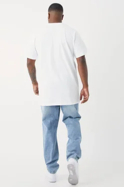Plus Slim Rigid Jean | BoohooMAN UK