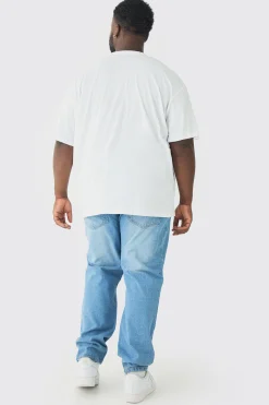 Plus Slim Rigid Jean | BoohooMAN UK