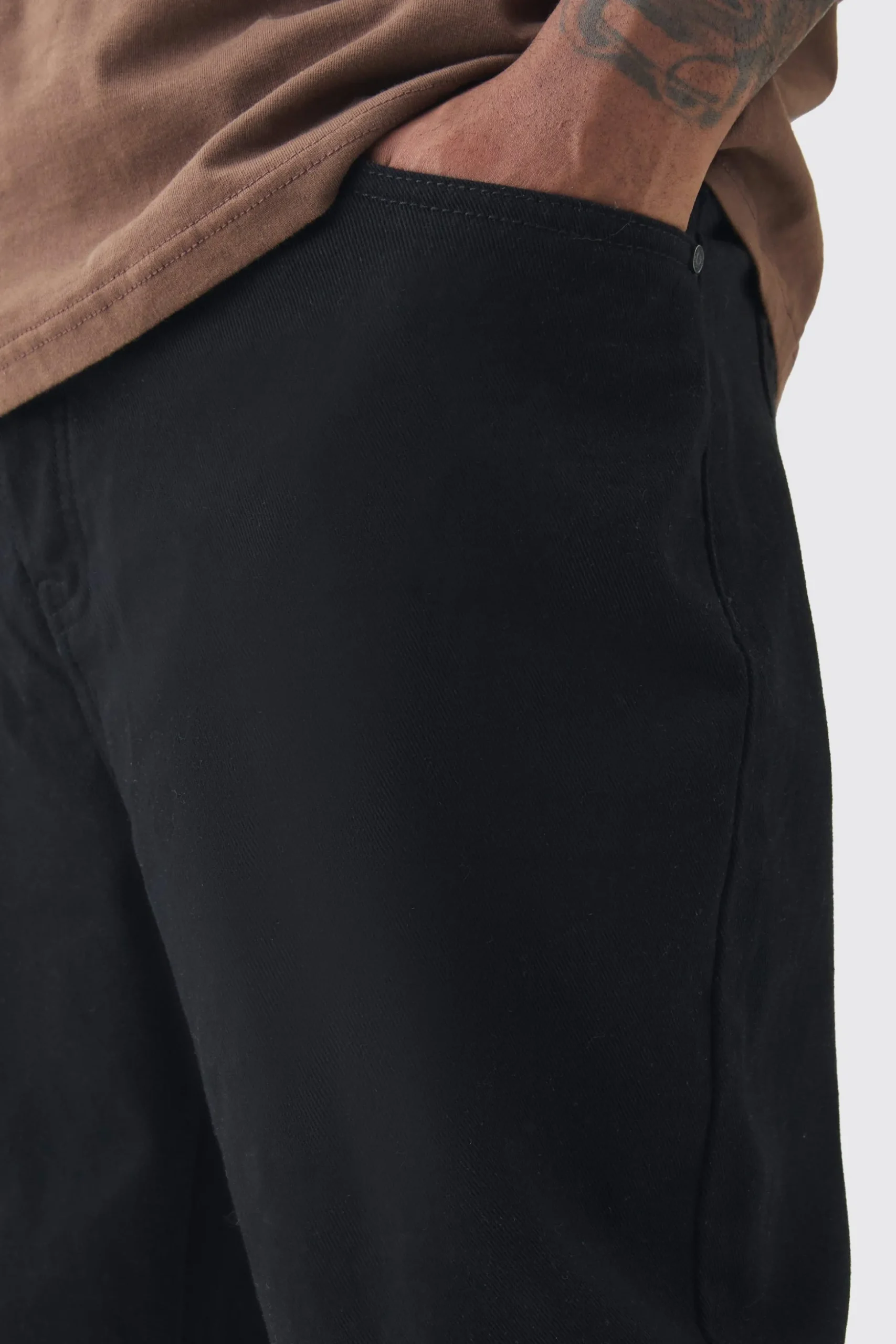 Plus Slim Rigid Jean | BoohooMAN UK
