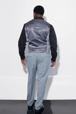Plus Slim Suit Trousers | BoohooMAN UK
