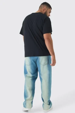 Plus Spiderman Licence Print Oversized T-shirt In Black | BoohooMAN UK