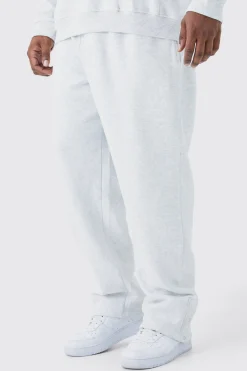 Plus Split Hem Jogger | BoohooMAN UK
