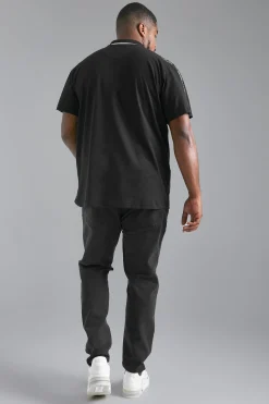 Plus Stretch Skinny Fit Jean | BoohooMAN UK
