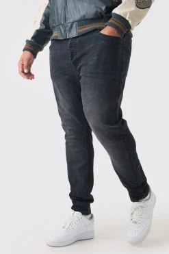 Plus Stretch Skinny Fit Jean | BoohooMAN UK