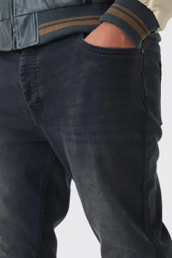 Plus Stretch Skinny Fit Jean | BoohooMAN UK