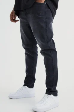 Plus Super Skinny Stretch Jean | BoohooMAN UK