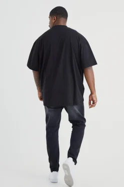 Plus Super Skinny Stretch Jean | BoohooMAN UK