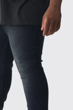 Plus Super Skinny Stretch Jean | BoohooMAN UK
