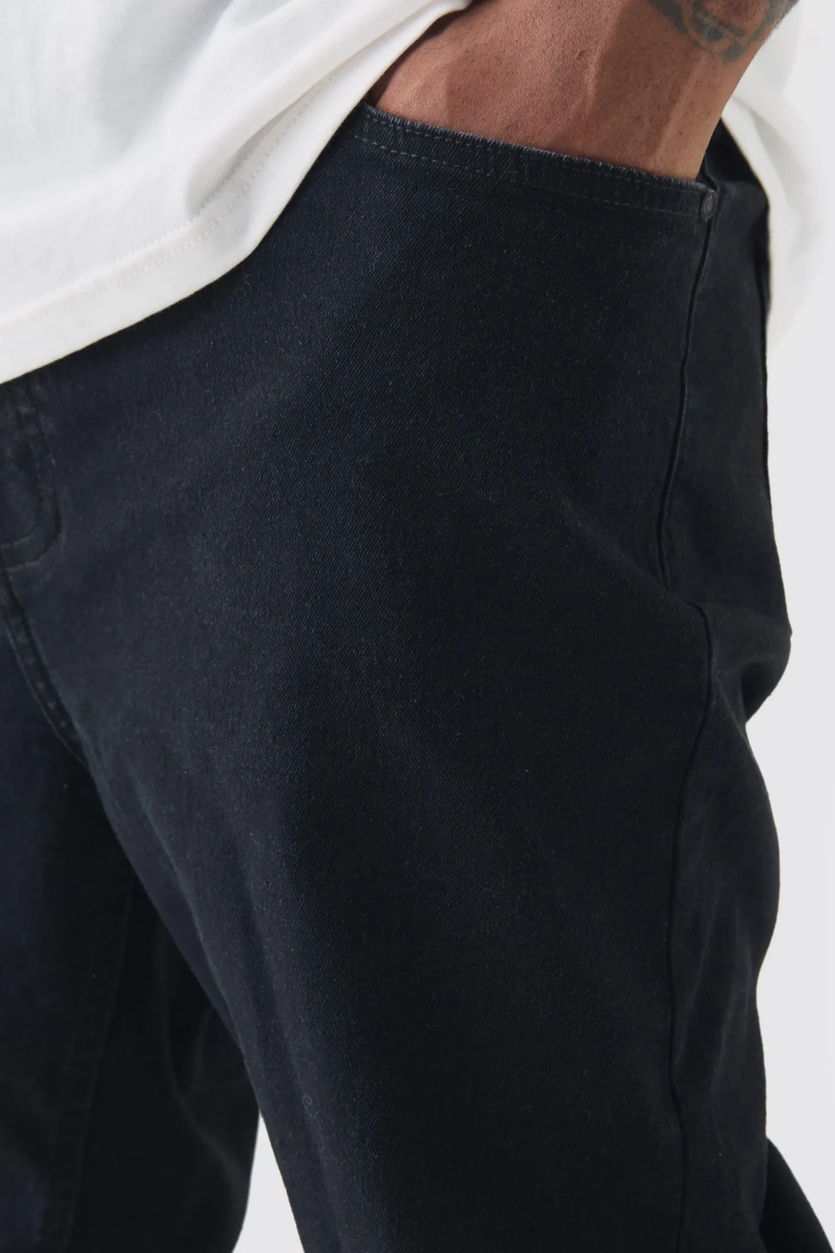 Plus Super Skinny Stretch Jean | BoohooMAN UK