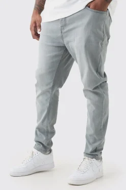 Plus Super Skinny Stretch Jean | BoohooMAN UK