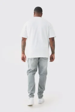 Plus Super Skinny Stretch Jean | BoohooMAN UK