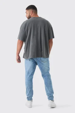 Plus Super Skinny Stretch Jean | BoohooMAN UK