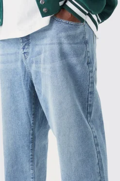 Plus Tapered Rigid Jean | BoohooMAN UK