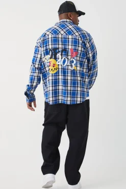 Plus Tapered Rigid Jean | BoohooMAN UK
