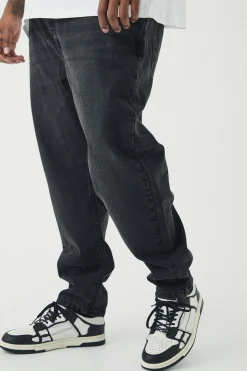 Plus Tapered Rigid Jean | BoohooMAN UK