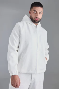 Plus Textured Jacquard Smart Jacket And Short Set | BoohooMAN UK
