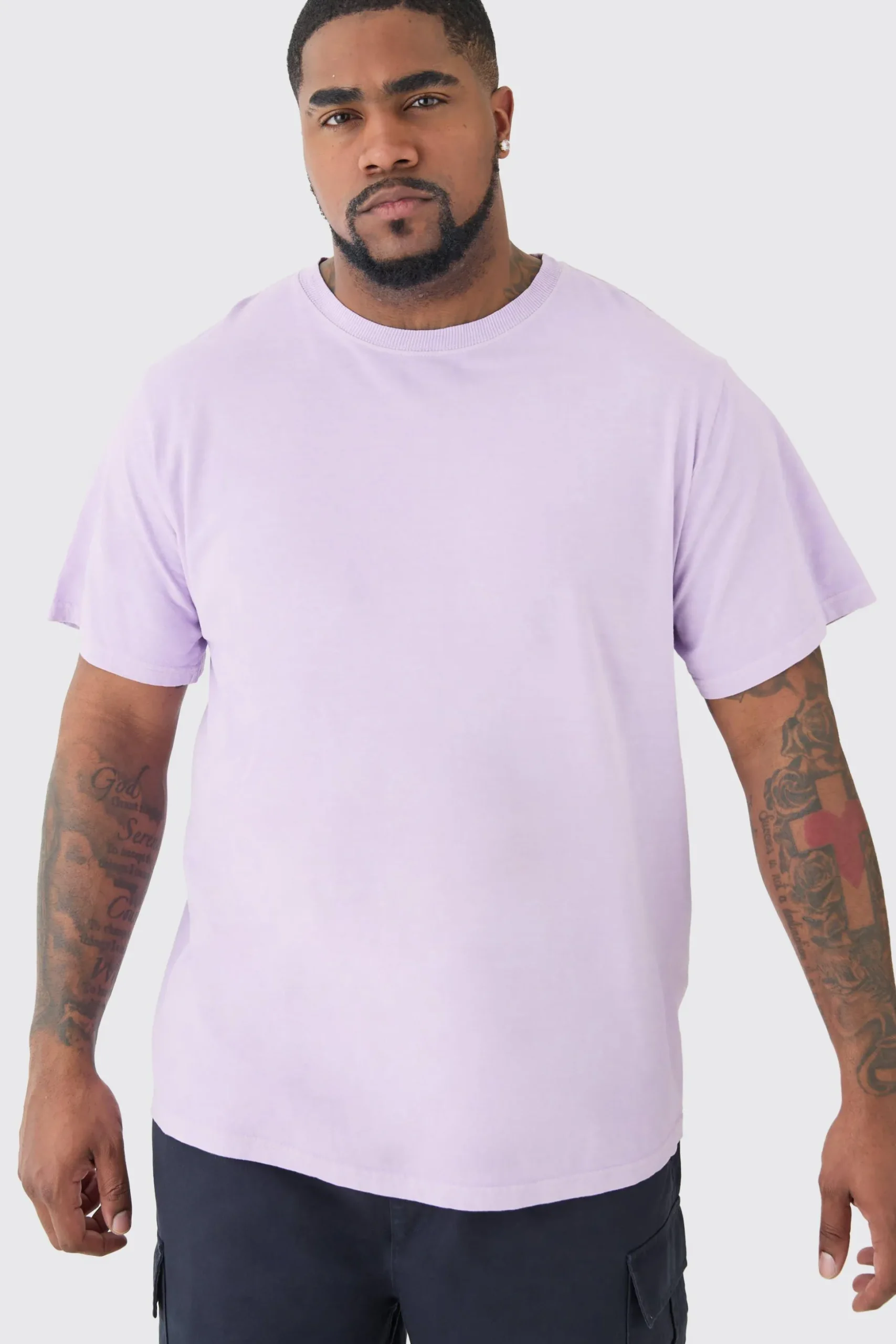 Plus Toy Story License T-shirt In Lilac | BoohooMAN UK