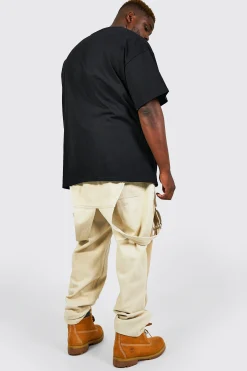 Plus Vintage Tupac Life License T-shirt | BoohooMAN UK
