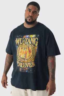 Plus Wu Tang License T-shirt | BoohooMAN UK