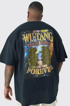 Plus Wu Tang License T-shirt | BoohooMAN UK