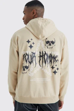 Pour Homme Star Hoodie | BoohooMAN UK