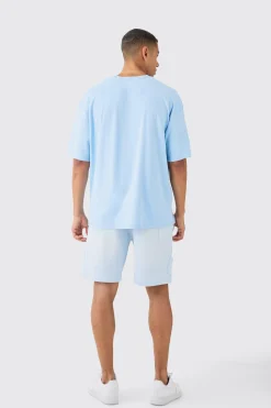 Premium Oversized Super Clean Interlock T-shirt | BoohooMAN UK