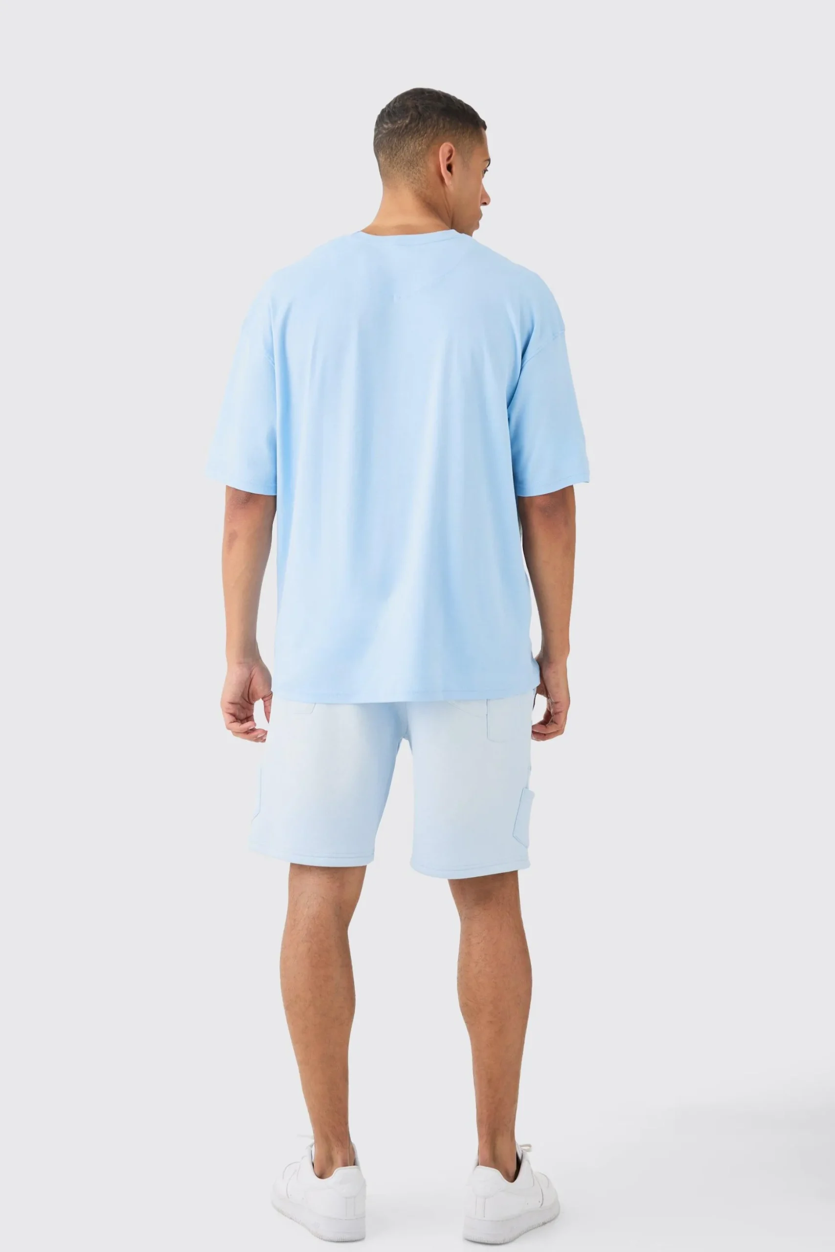 Premium Oversized Super Clean Interlock T-shirt | BoohooMAN UK