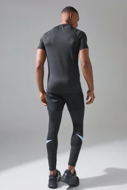 P-Star Active Muscle Fit Raglan T-shirt | BoohooMAN UK