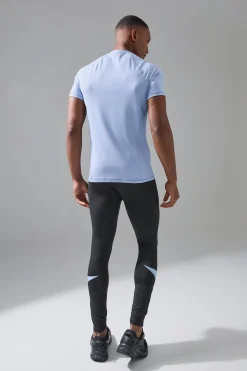 P-Star Active Muscle Fit Raglan T-shirt | BoohooMAN UK
